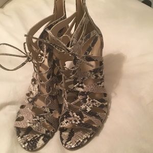 Nine West high heeled sandals